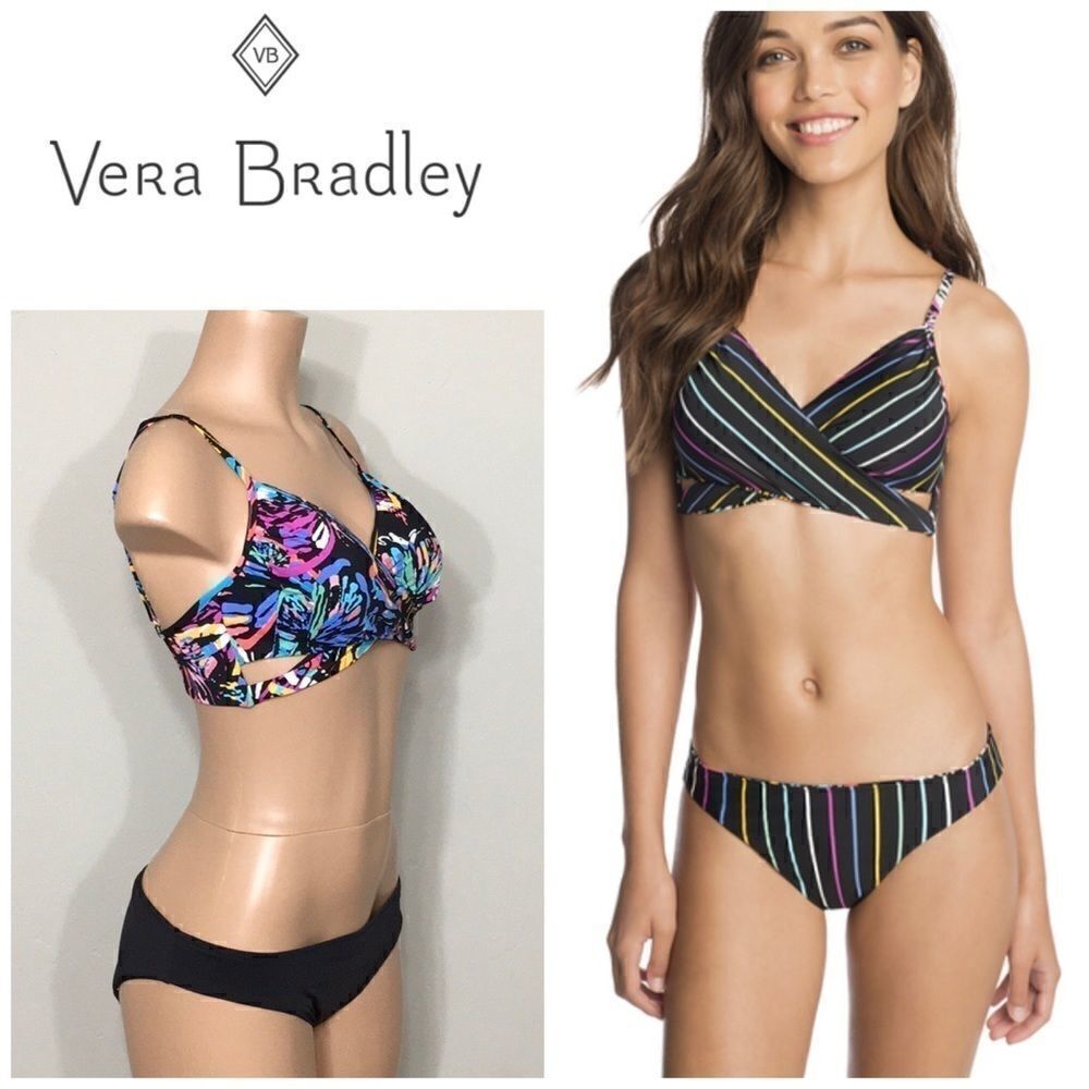 Vera Bradley reversible butterfly bikini. NWT